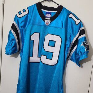 Carolina Panthers Keyshawn Johnson #19 Reebok Stitched Jersey Size 48